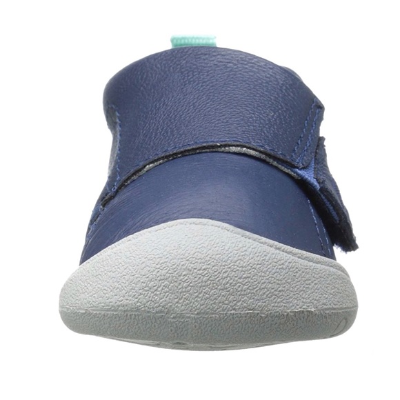 Carter’s shoes navy blue 6-9 months stage 1 crawl Velcro New NWT - Picture 2 of 8